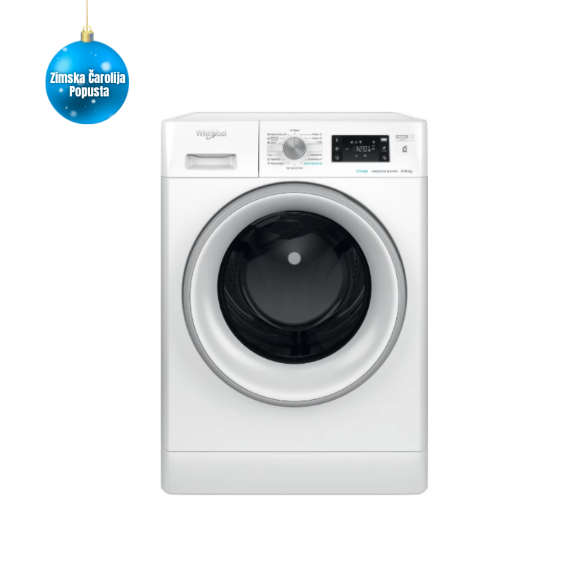 Kombinovana mašina za veš WHIRPOOL FFWDB964369SV