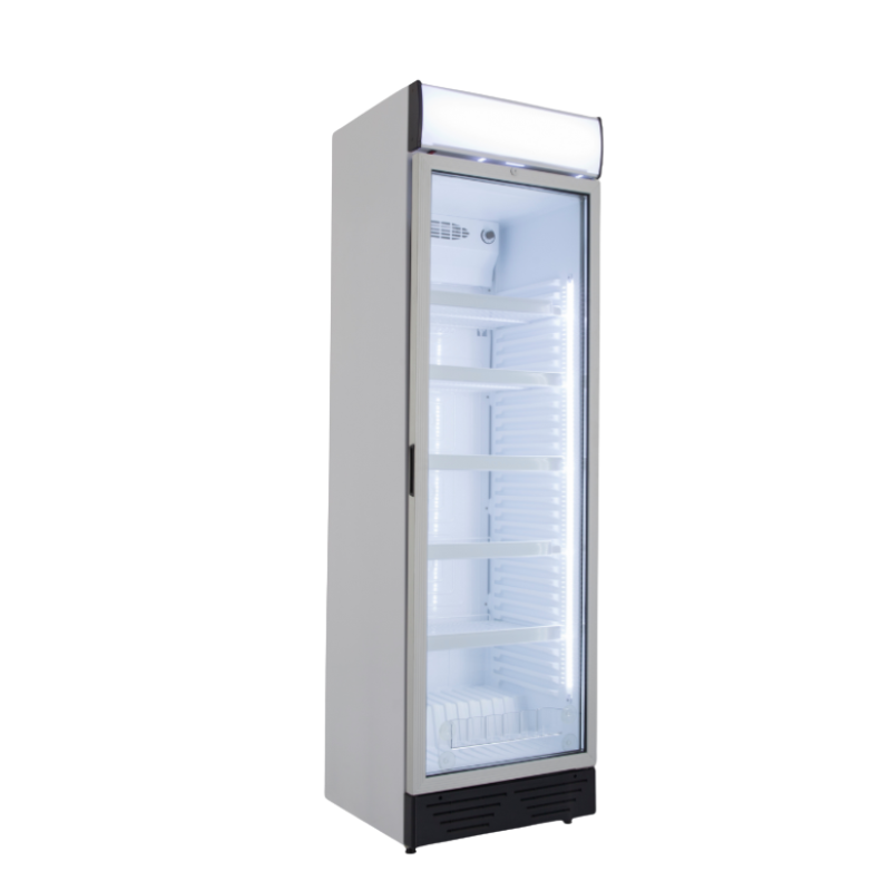 Rashladna vitrina MAX TM RVNBC 390 CH Siva