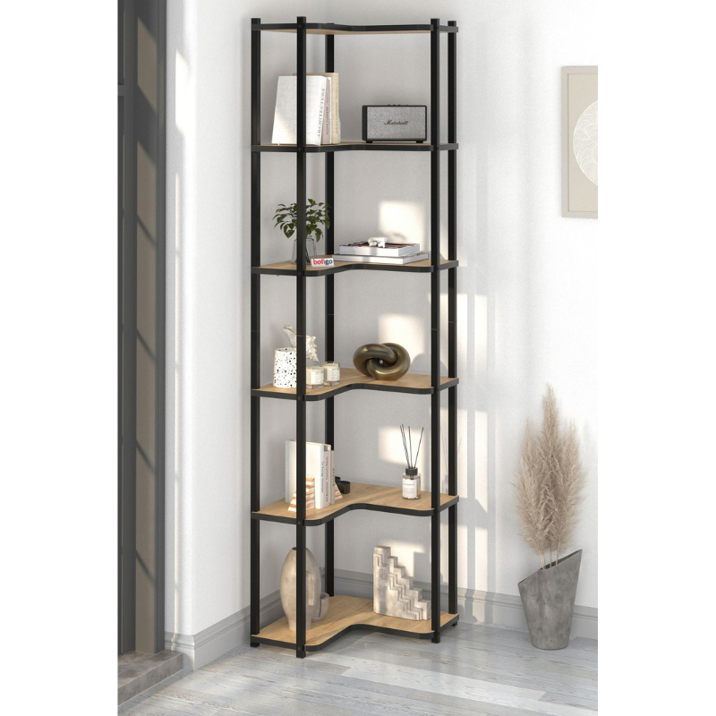 Dekorativne police Sardes - boja safirni hrast