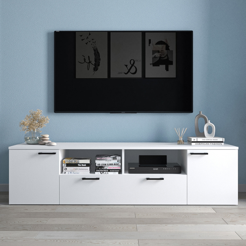 TV komoda 180 cm - bijela