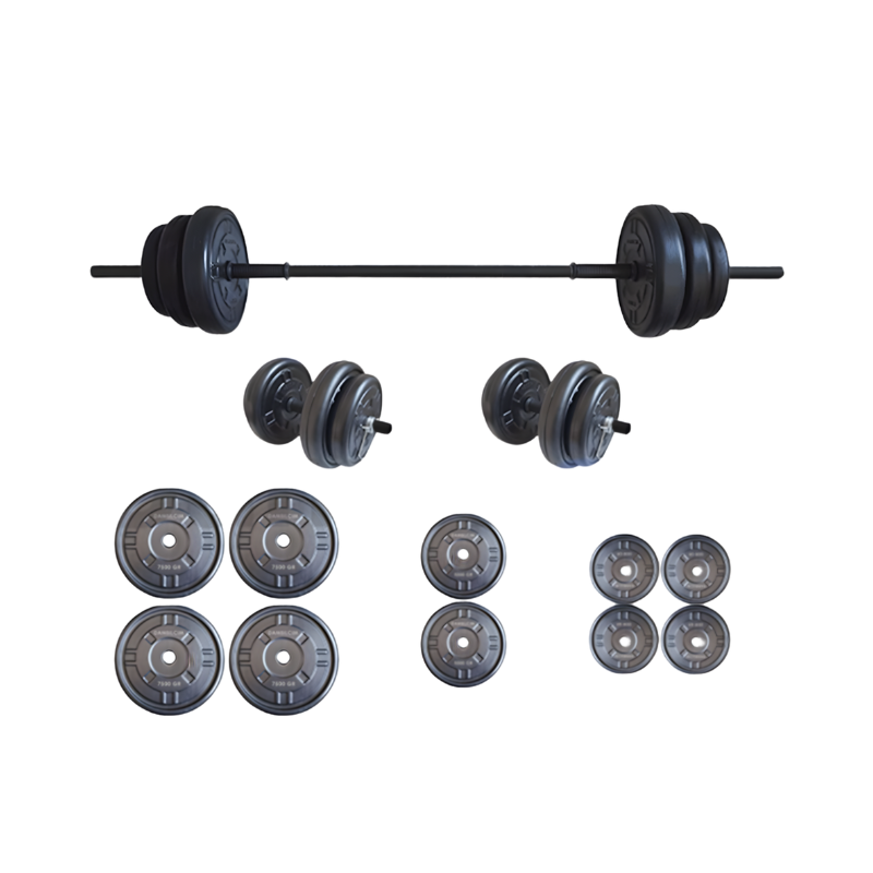 Set tegova platinum sa šipkom 55 kg