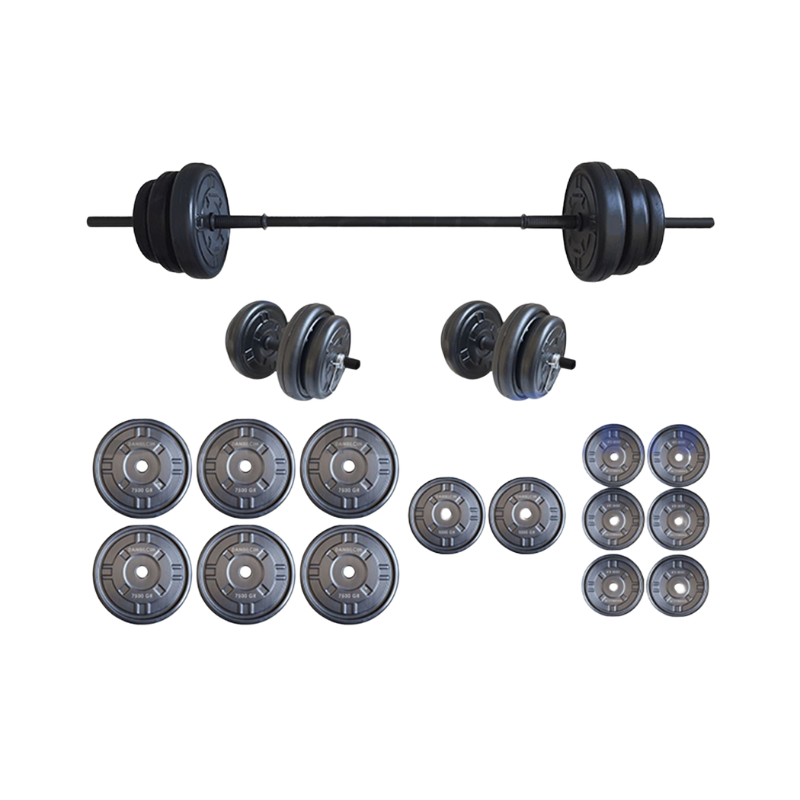 Set tegova platinum sa šipkom 75 kg